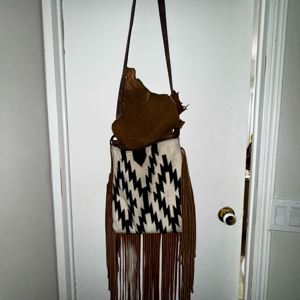 Bohemian Fringe Crossbody Bag